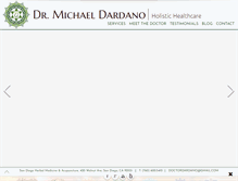 Tablet Screenshot of doctordardano.com